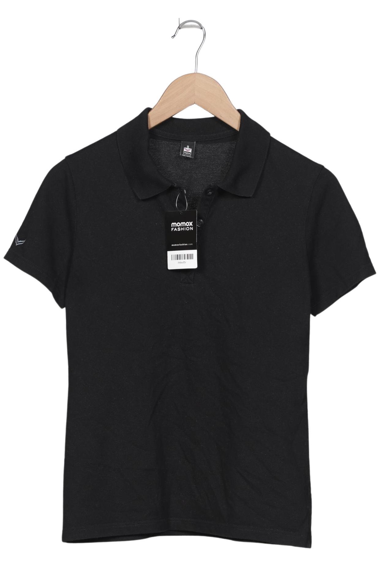 

Trigema Damen Poloshirt, schwarz, Gr. 36