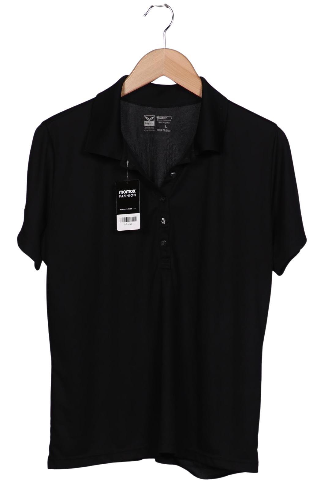 

Trigema Damen Poloshirt, schwarz, Gr. 42