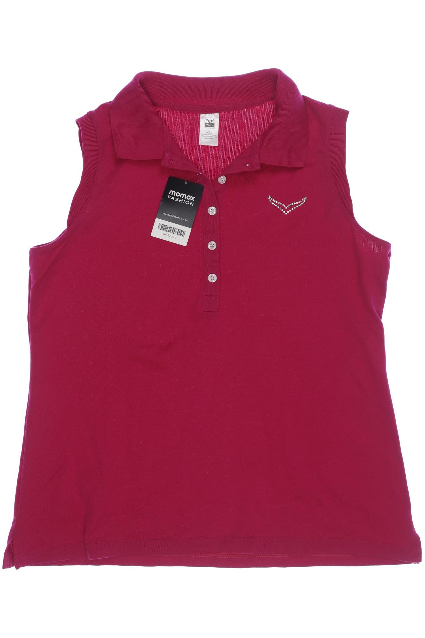 

Trigema Damen Poloshirt, pink, Gr. 42