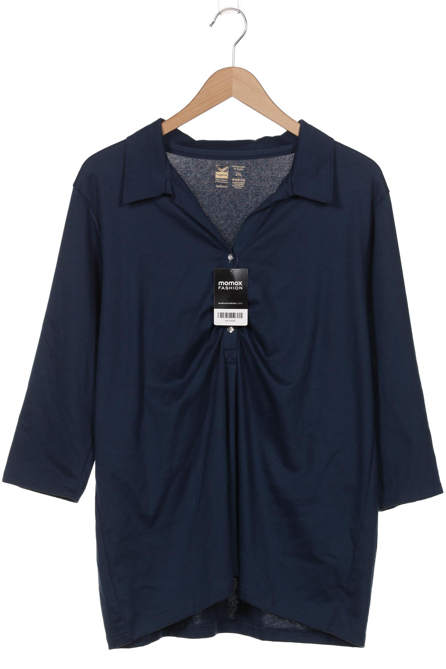 

Trigema Damen Poloshirt, marineblau, Gr. 46