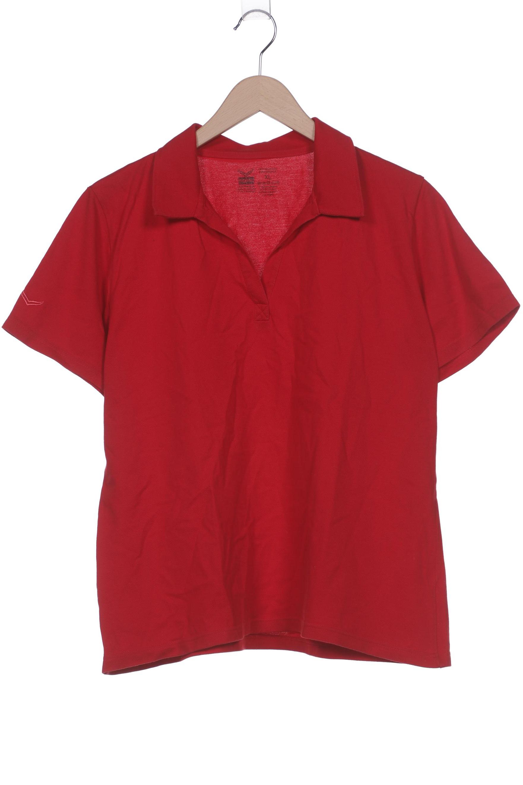 

Trigema Damen Poloshirt, rot, Gr. 44