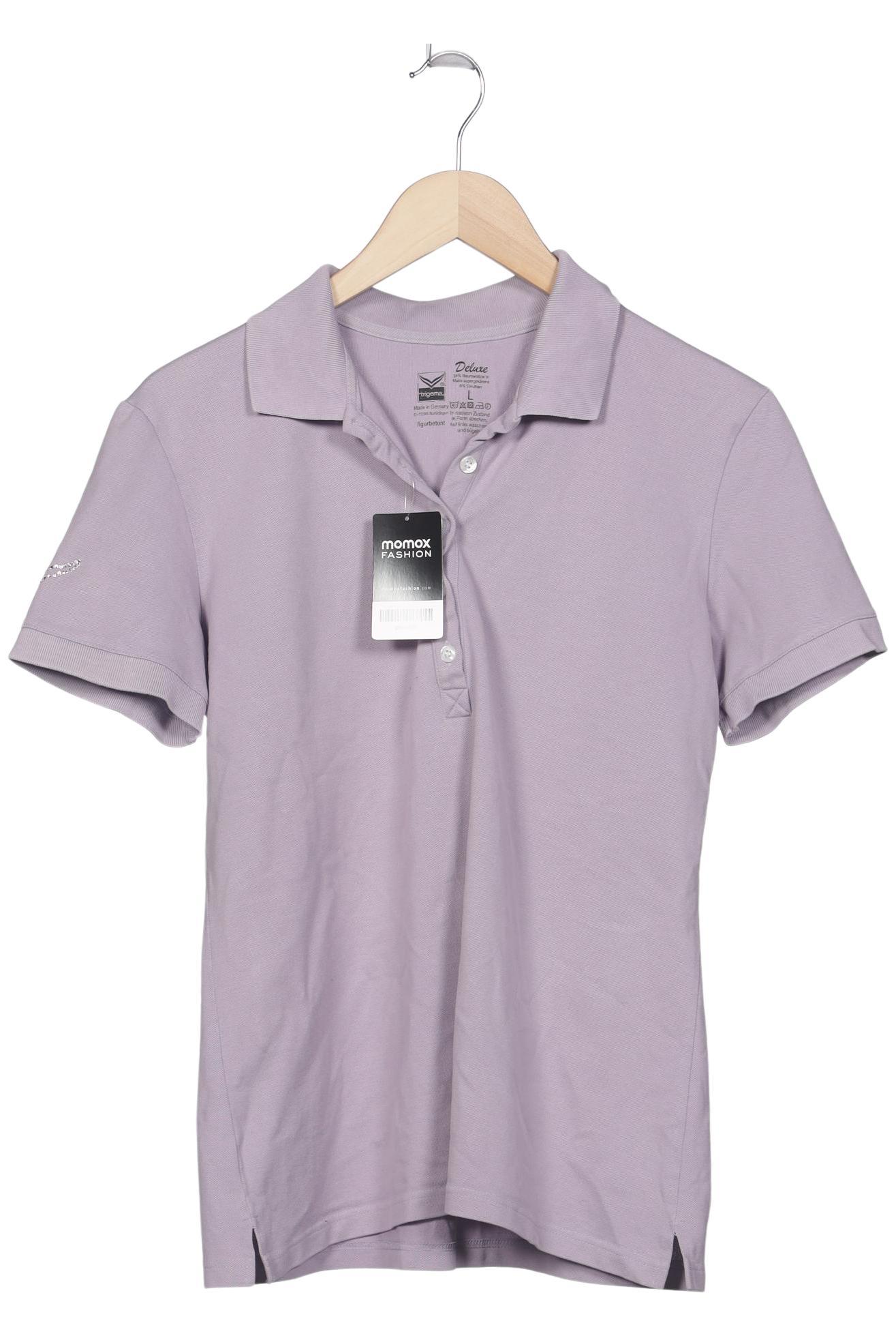 

Trigema Damen Poloshirt, flieder, Gr. 42