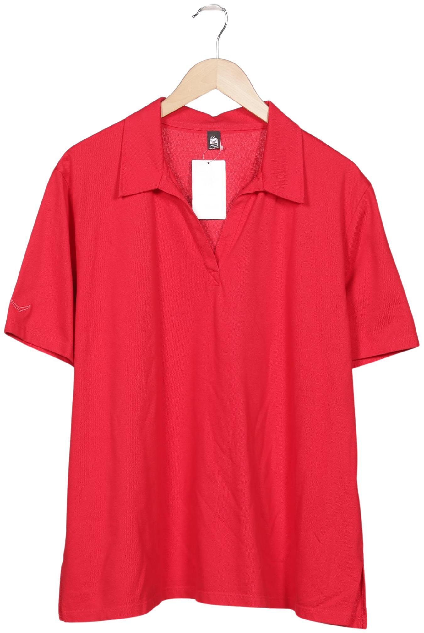 

Trigema Damen Poloshirt, rot, Gr. 48