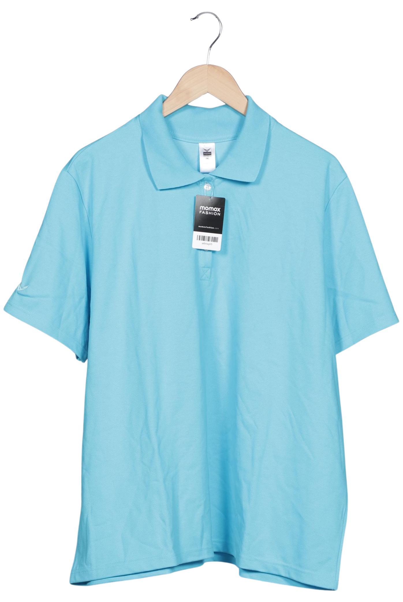 

Trigema Damen Poloshirt, blau, Gr. 48