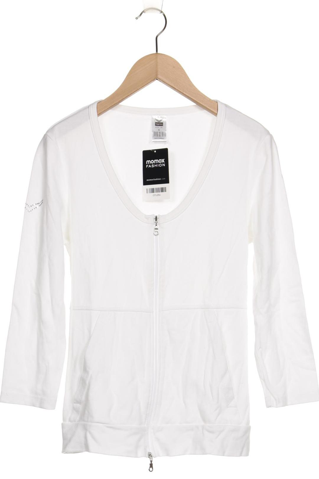 

Trigema Damen Strickjacke, weiß, Gr. 36