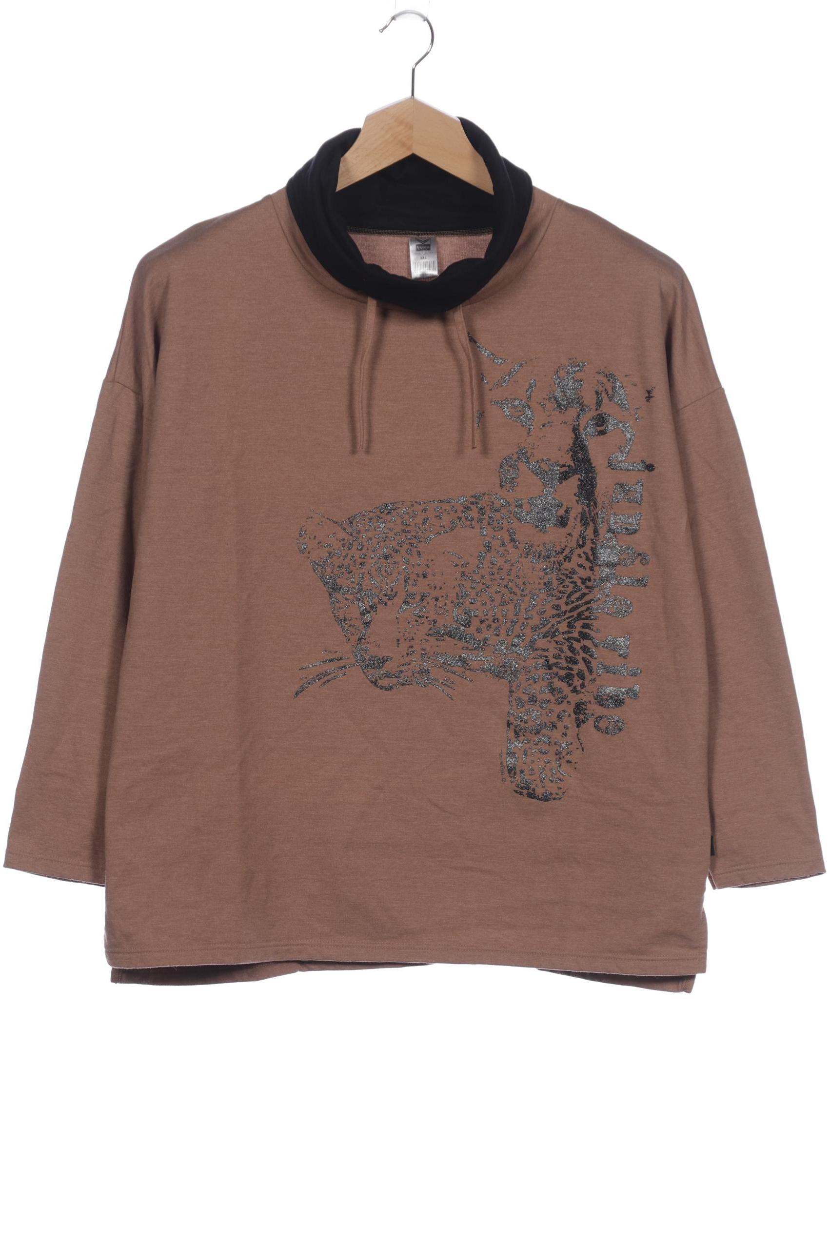 

Trigema Damen Sweatshirt, braun, Gr. 46