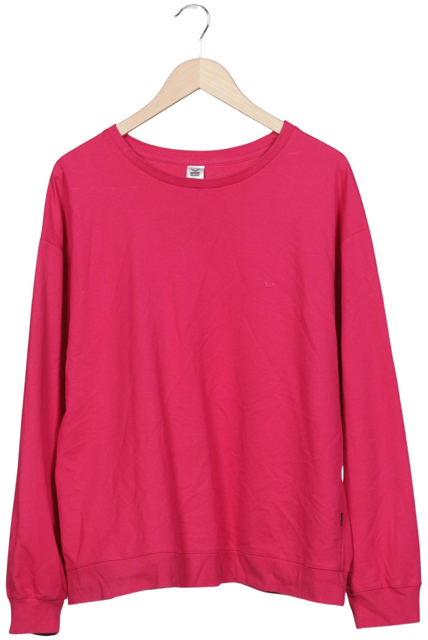 

Trigema Damen Sweatshirt, pink, Gr. 46