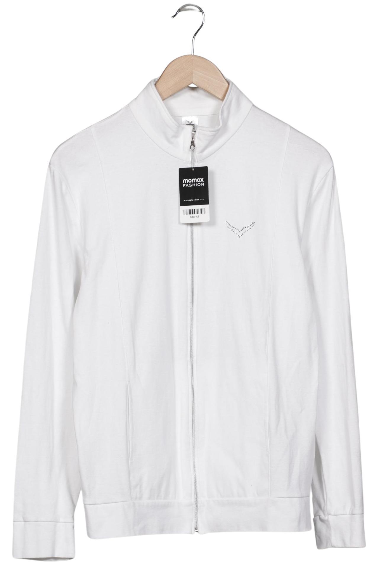 

Trigema Damen Sweatshirt, weiß, Gr. 44