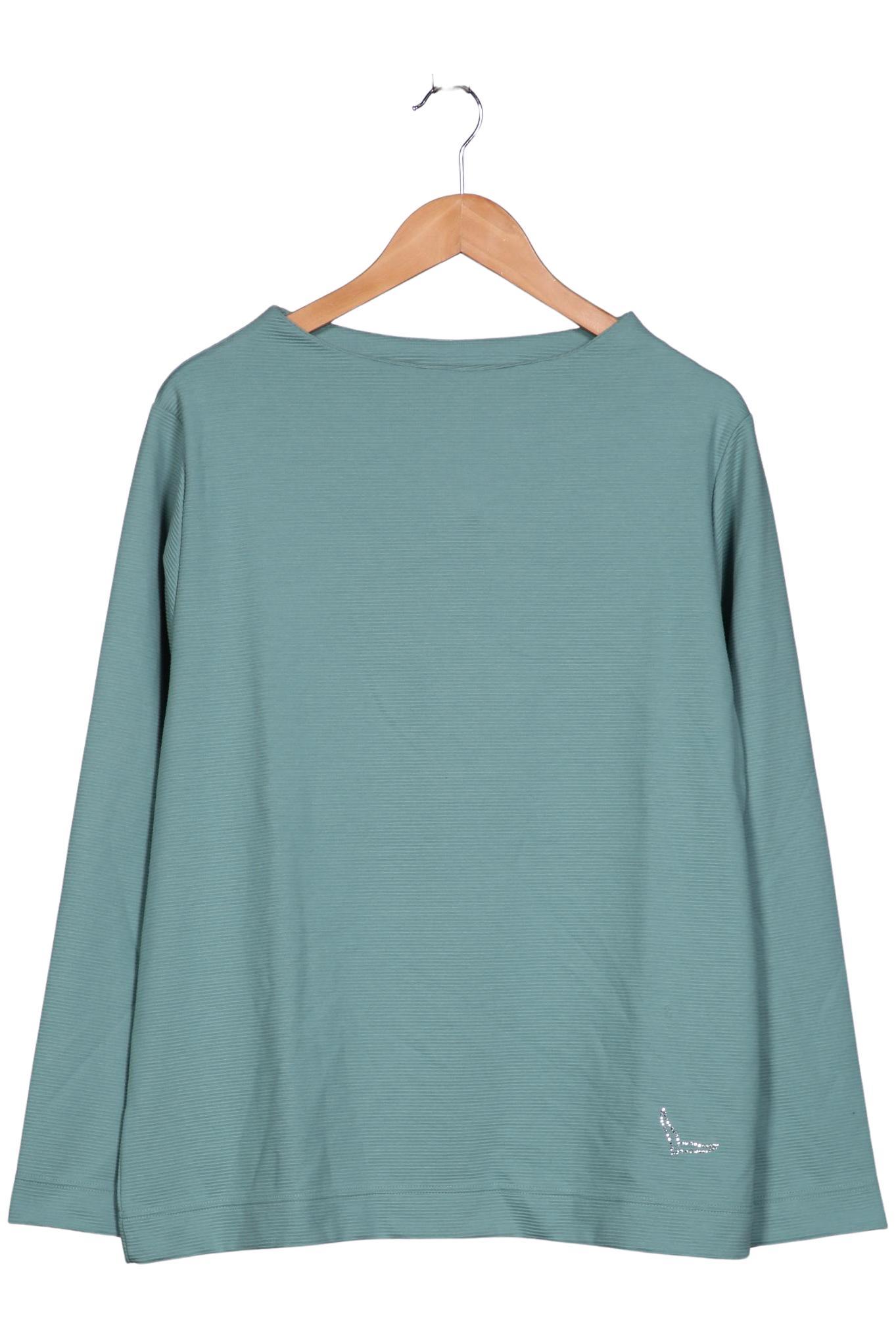 

Trigema Damen Sweatshirt, türkis, Gr. 42