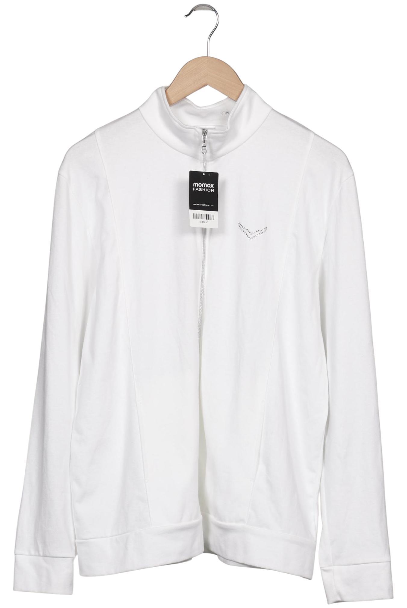 

Trigema Damen Sweatshirt, weiß, Gr. 46