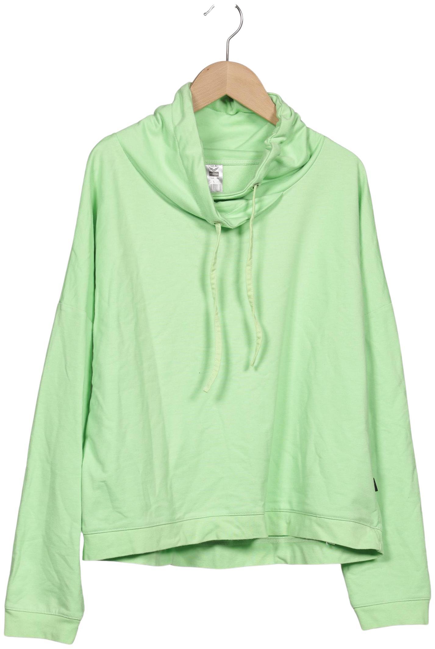 

Trigema Damen Sweatshirt, hellgrün, Gr. 42