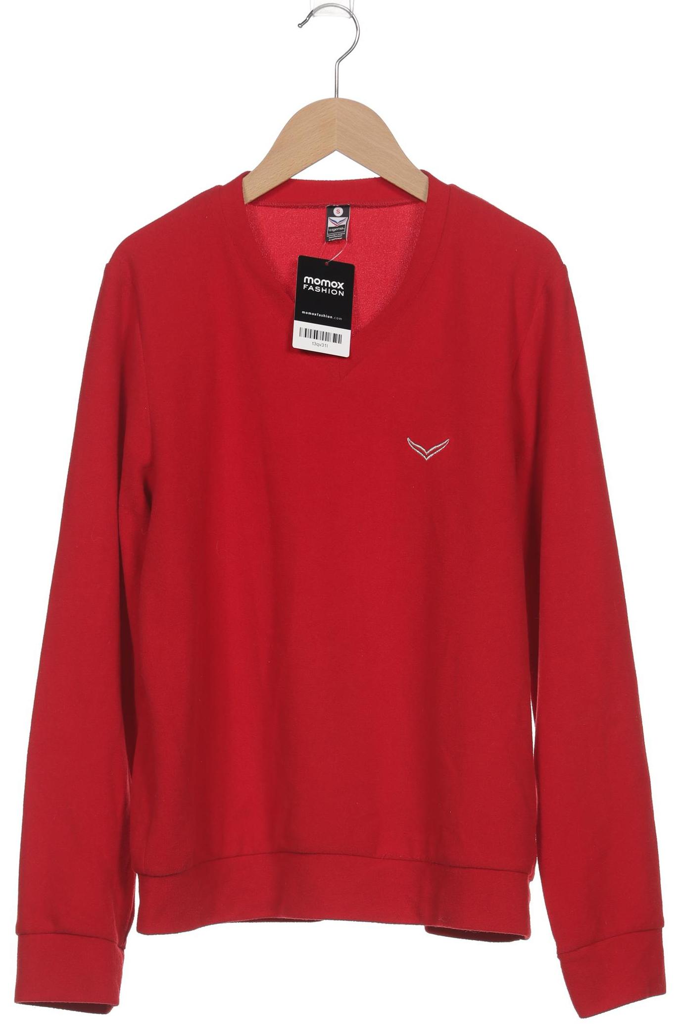 

Trigema Damen Sweatshirt, rot, Gr. 36