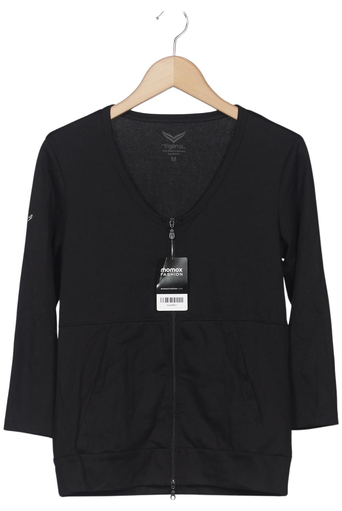 

Trigema Damen Sweatshirt, schwarz, Gr. 38