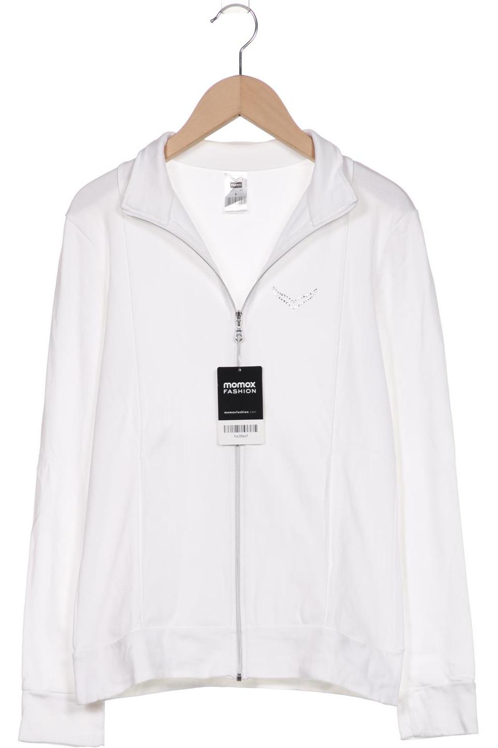 

Trigema Damen Sweatshirt, weiß, Gr. 36