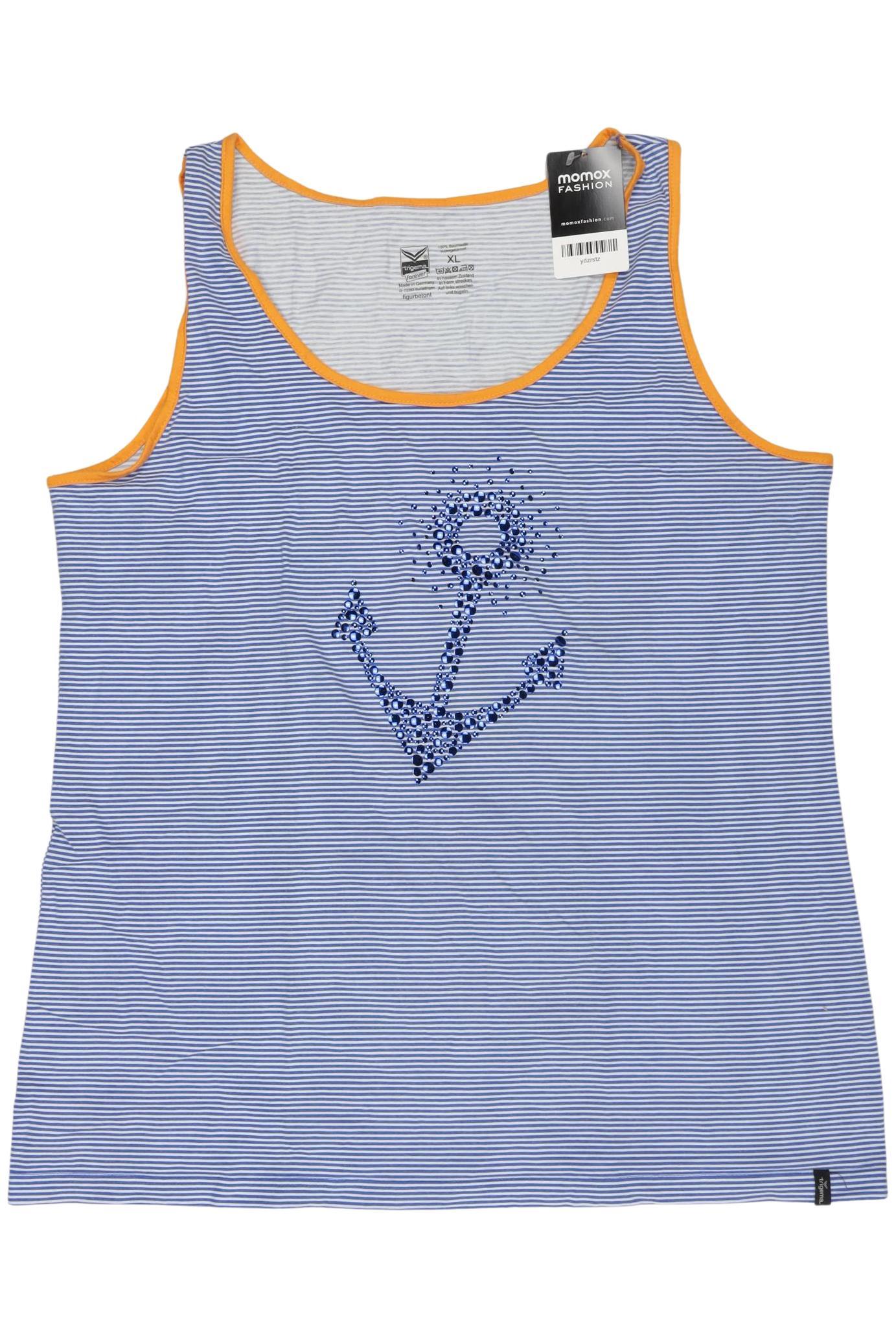 

Trigema Damen Top, blau, Gr. 44