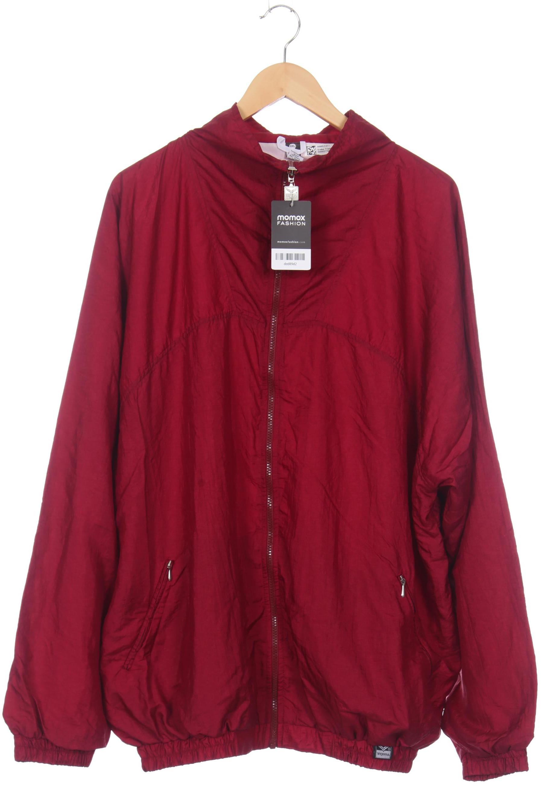 Thumbnail - Trigema Herren Jacke, rot, Gr. 56
