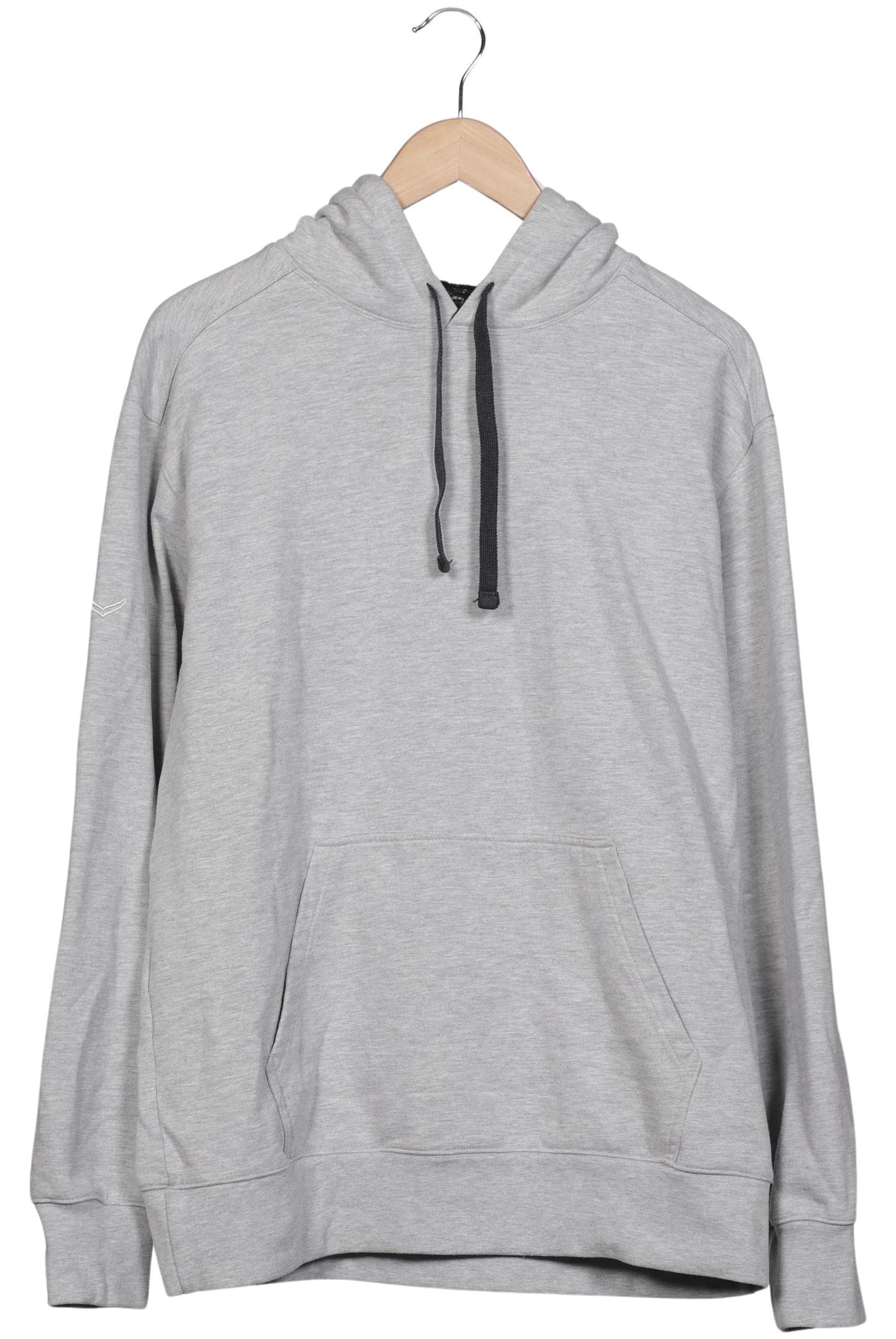 

Trigema Herren Kapuzenpullover, grau, Gr. 52