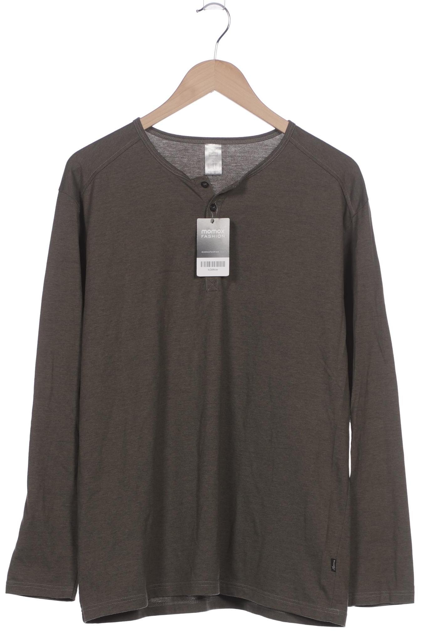 

Trigema Herren Langarmshirt, grün, Gr. 52