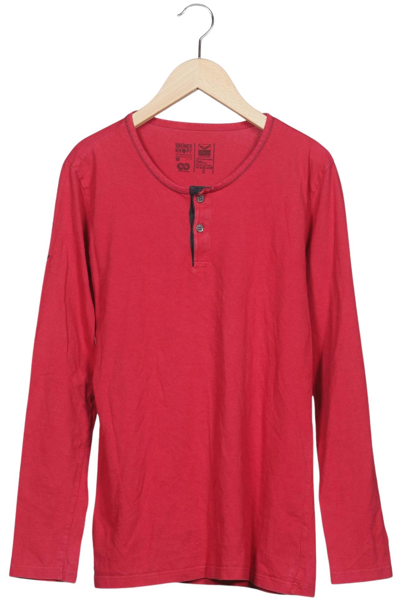 

Trigema Herren Langarmshirt, rot, Gr. 46