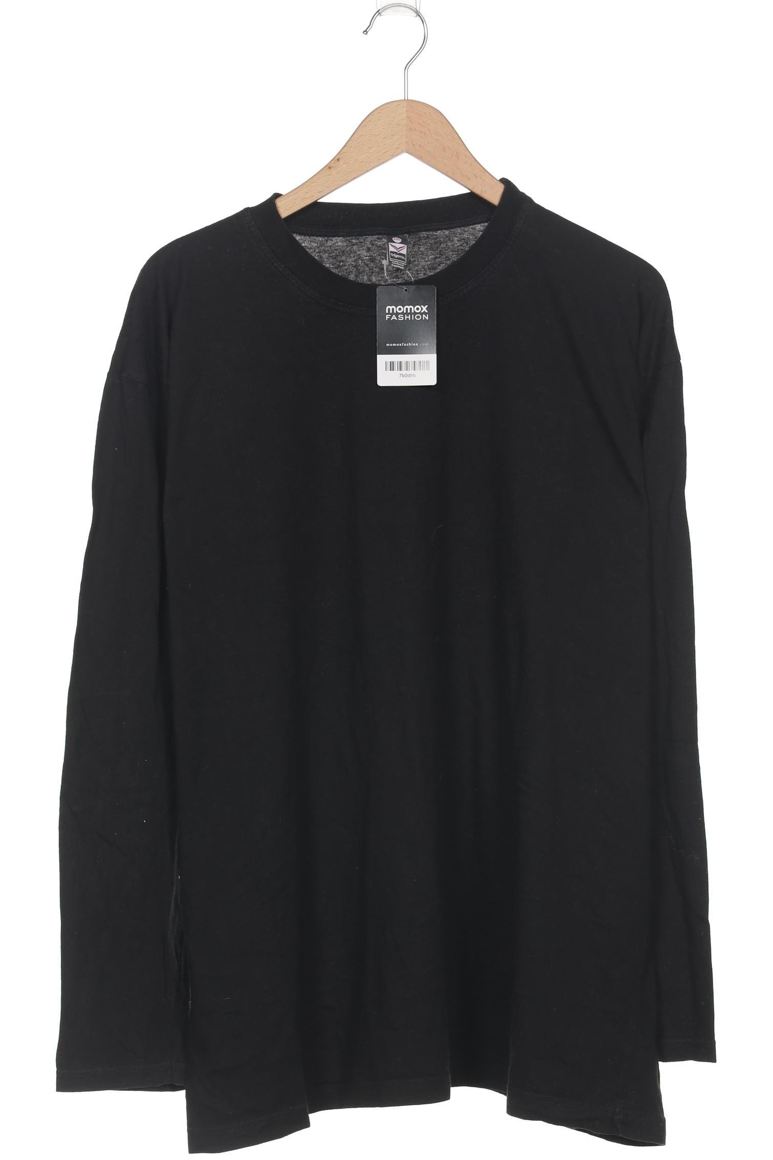 

Trigema Herren Langarmshirt, schwarz, Gr. 56