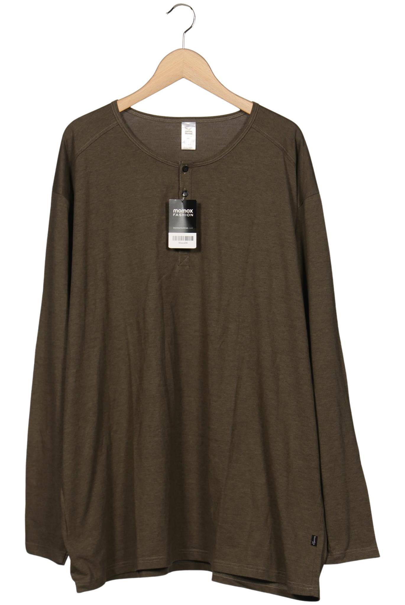 

Trigema Herren Langarmshirt, grün, Gr. 60