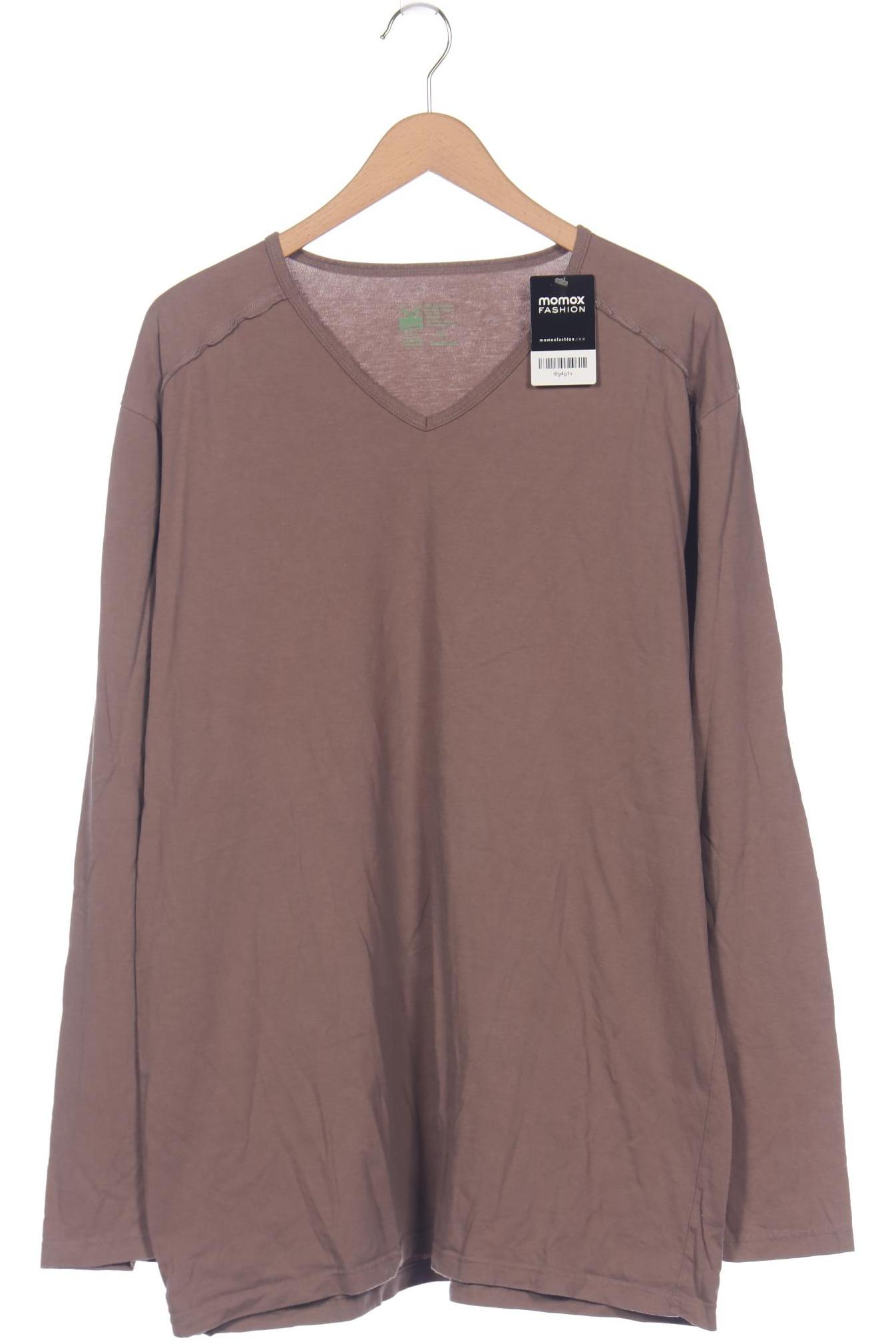 Thumbnail - Trigema Herren Langarmshirt, braun, Gr. 56