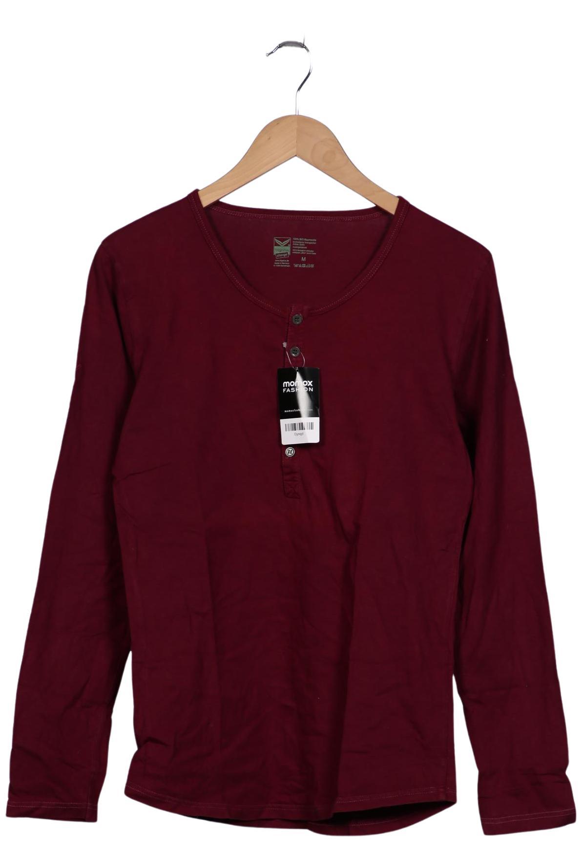 

Trigema Herren Langarmshirt, bordeaux, Gr. 48