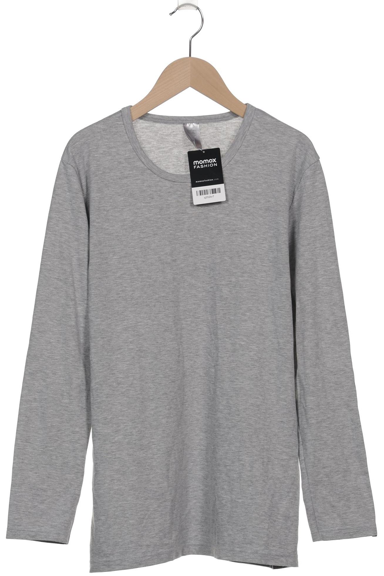 

Trigema Herren Langarmshirt, grau, Gr. 52