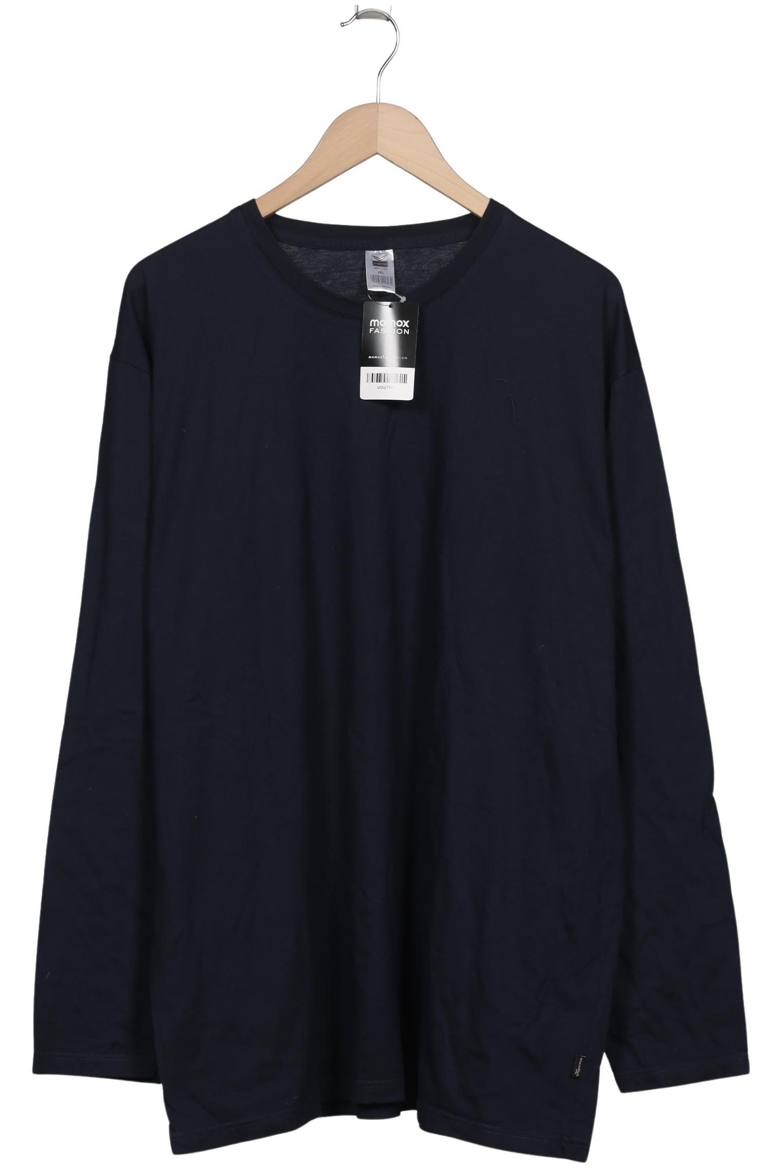 

Trigema Herren Langarmshirt, marineblau, Gr. 58