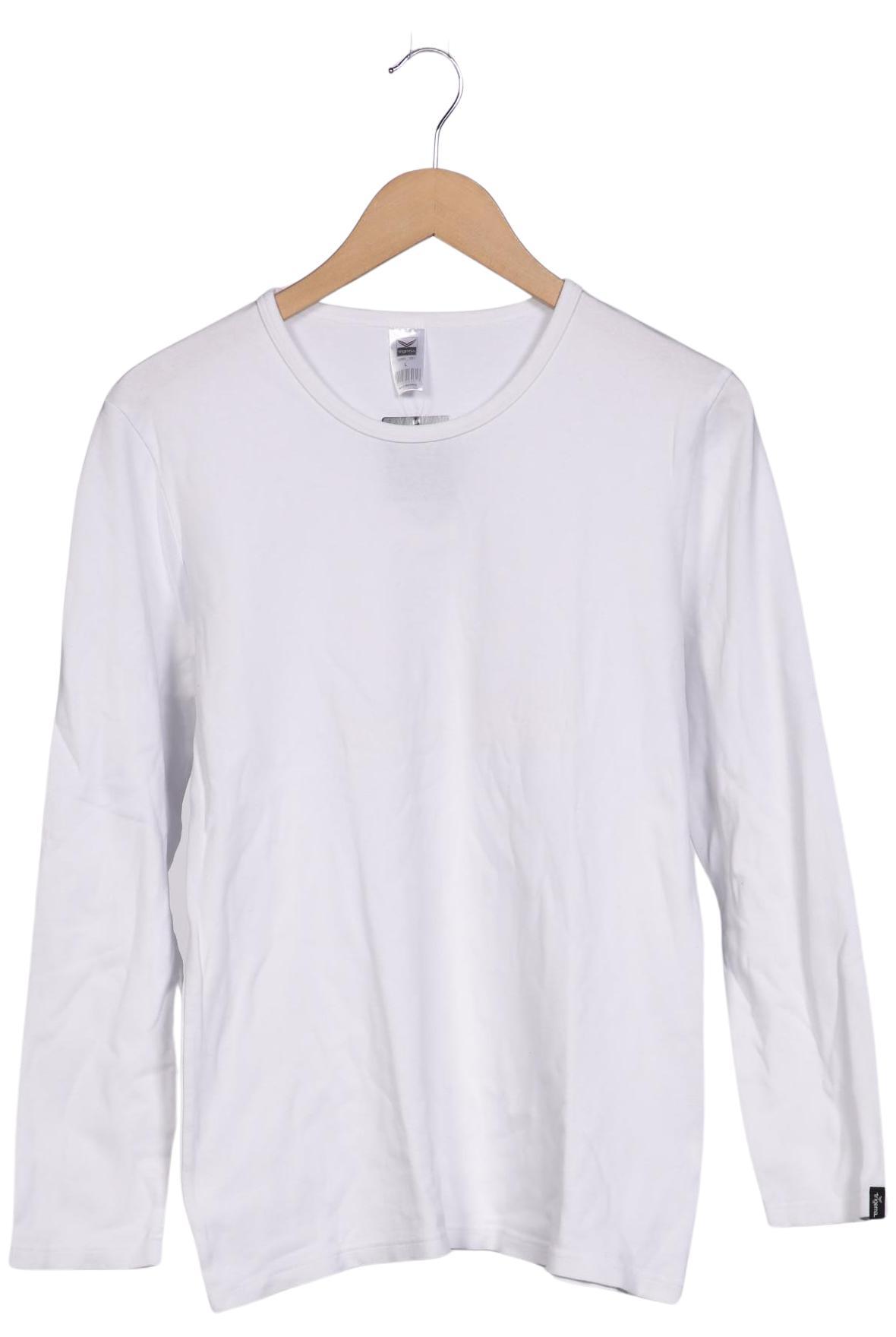 Thumbnail - Trigema Herren Langarmshirt, weiß, Gr. 52