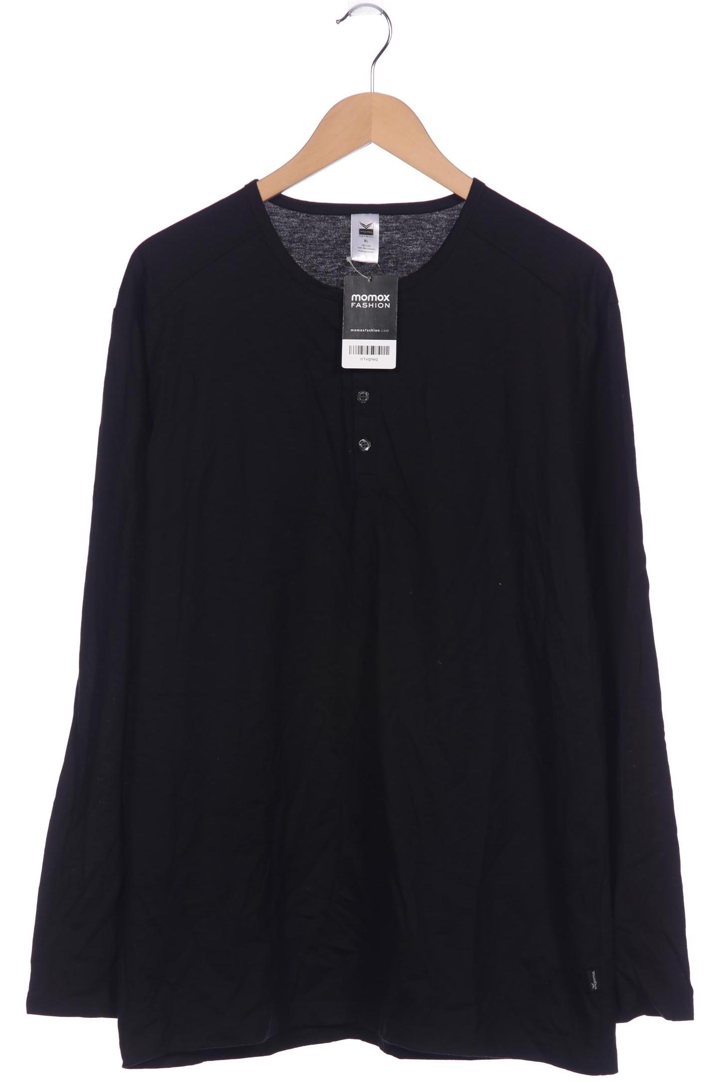 

Trigema Herren Langarmshirt, schwarz, Gr. 54