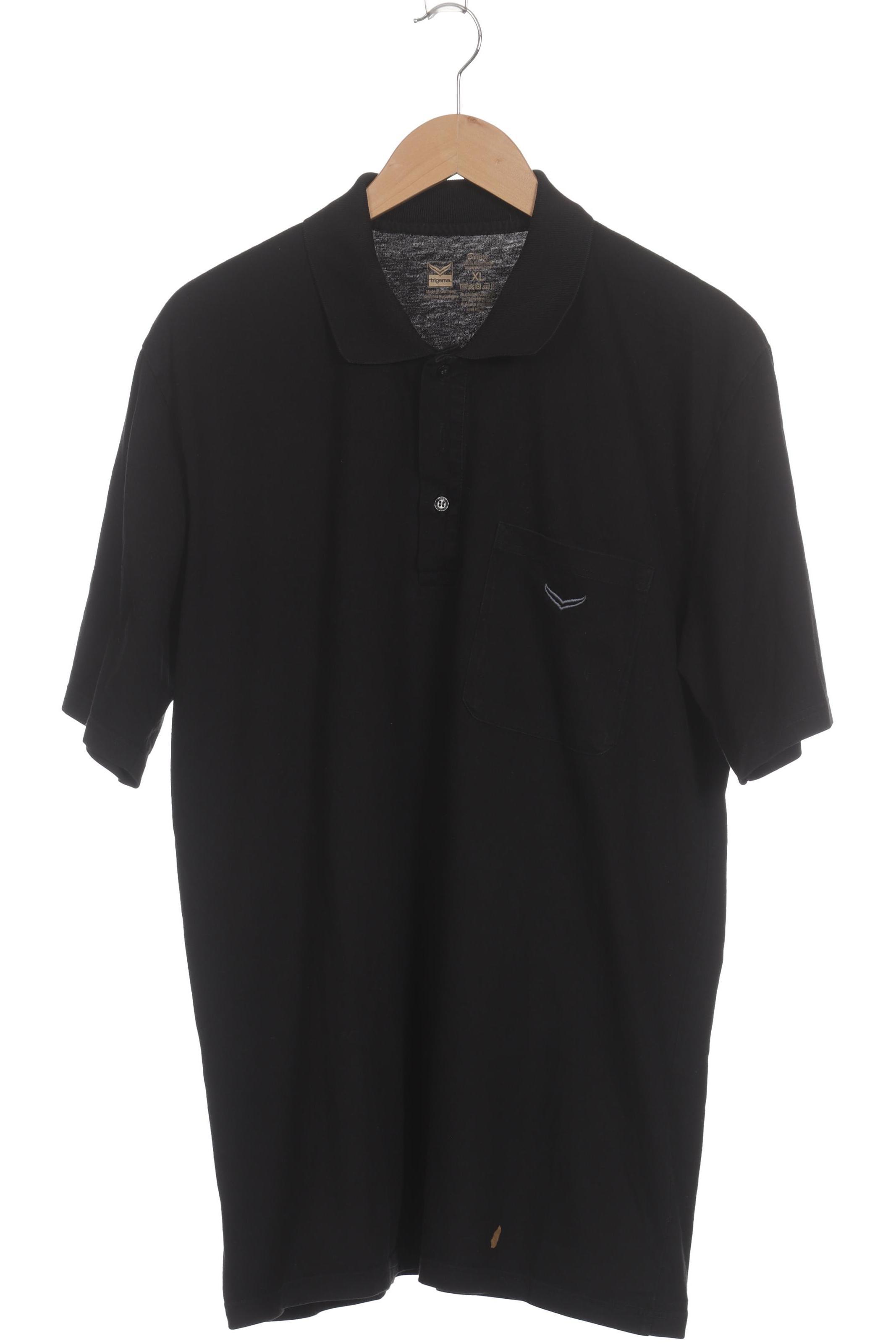 

Trigema Herren Poloshirt, schwarz, Gr.