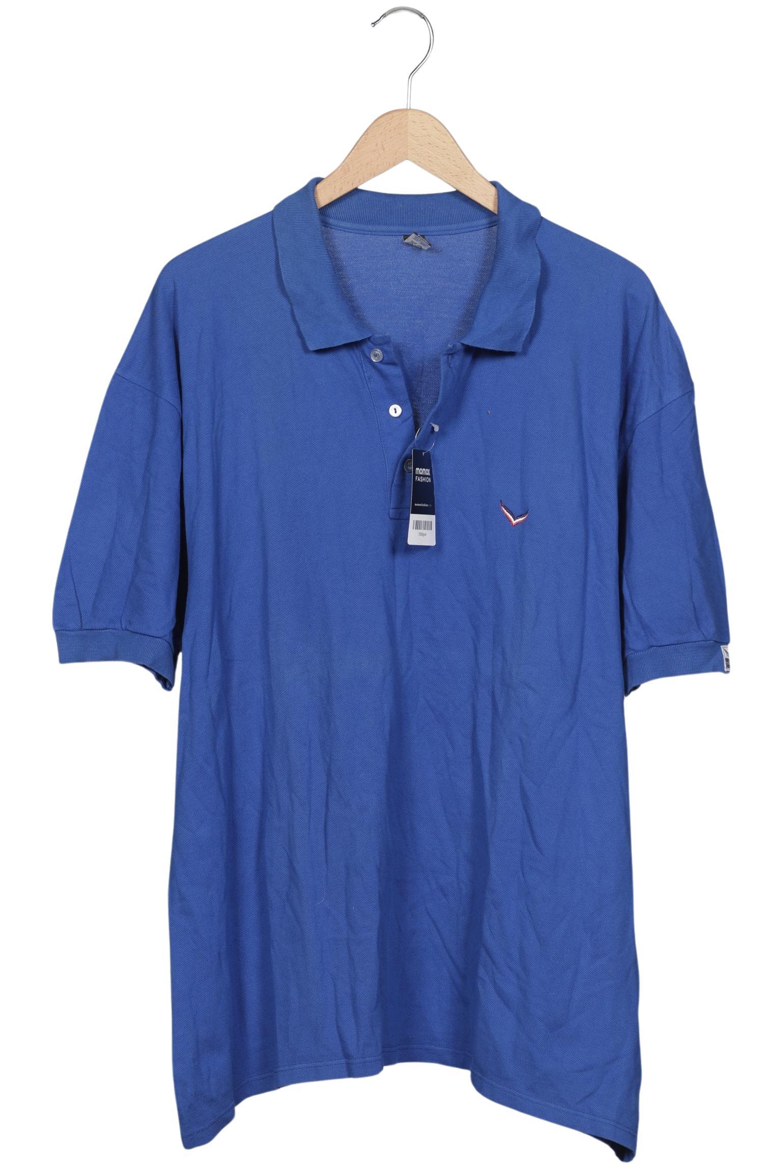

Trigema Herren Poloshirt, blau, Gr. 56