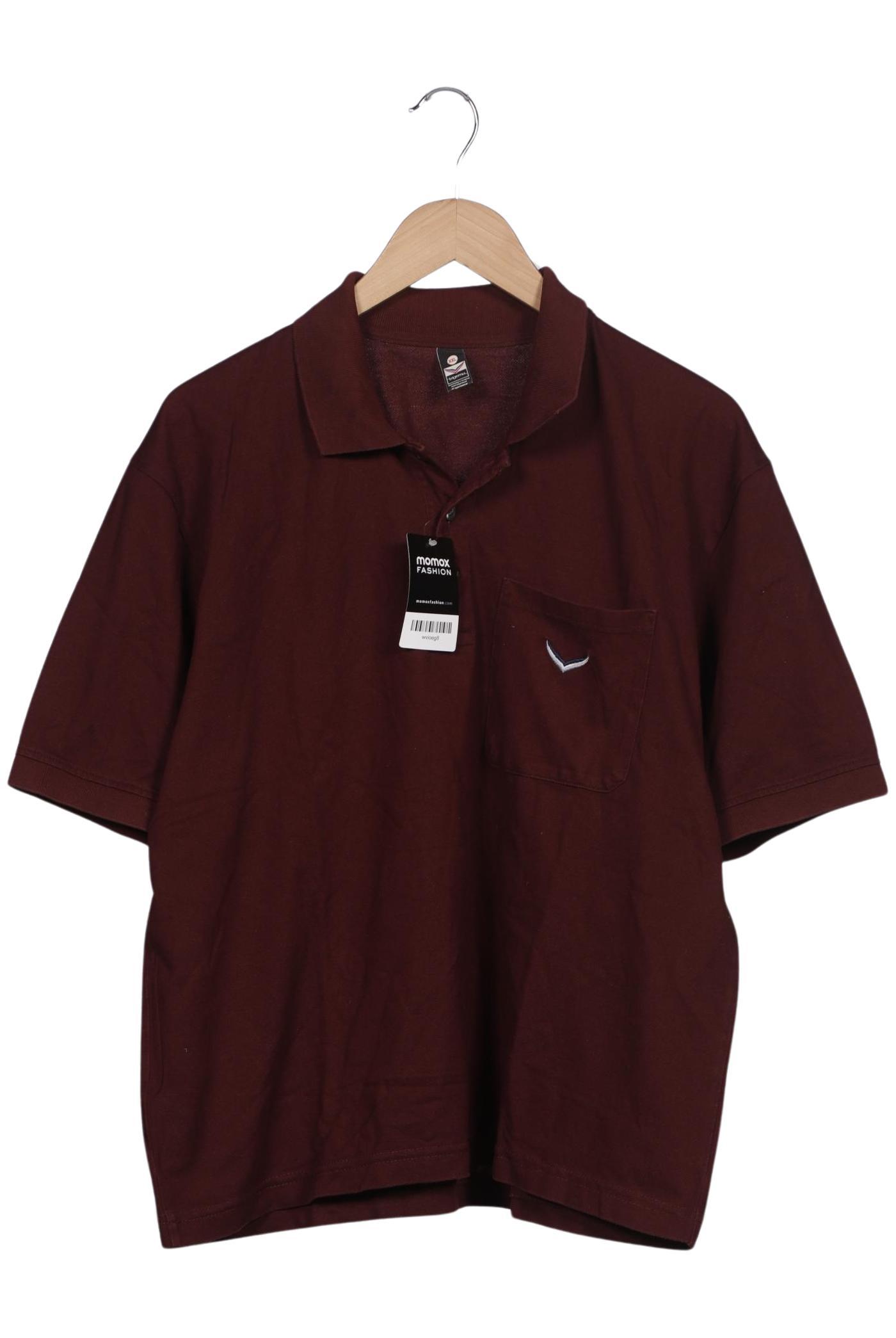 

Trigema Herren Poloshirt, bordeaux, Gr. 56