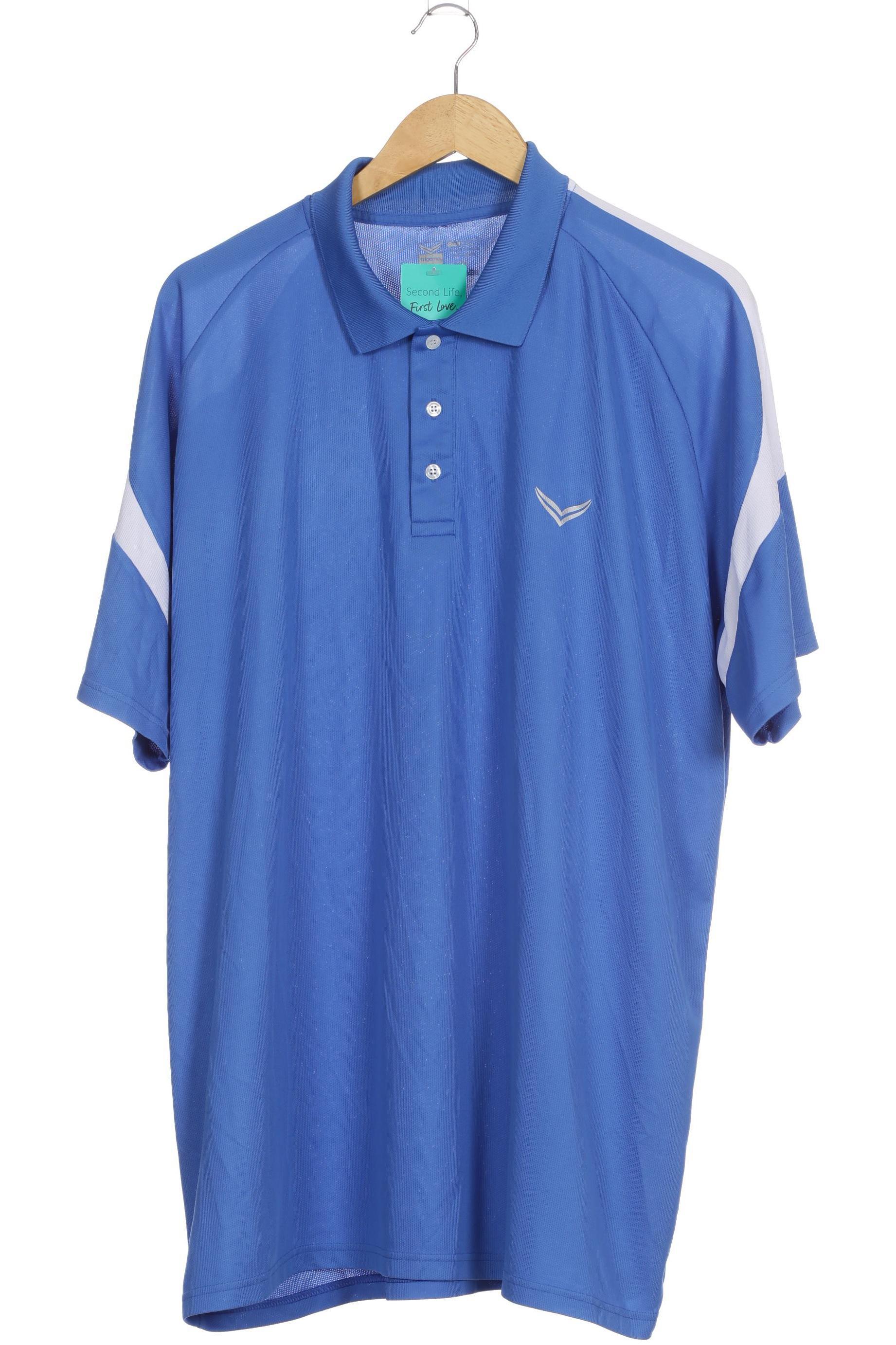 

Trigema Herren Poloshirt, blau, Gr.