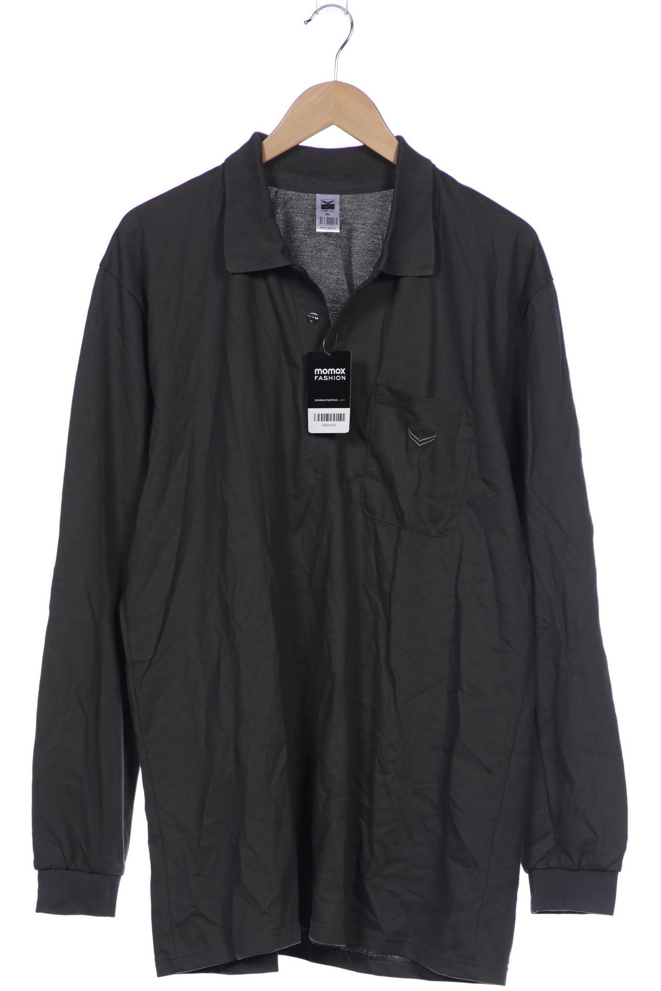 

Trigema Herren Poloshirt, grau, Gr. 56