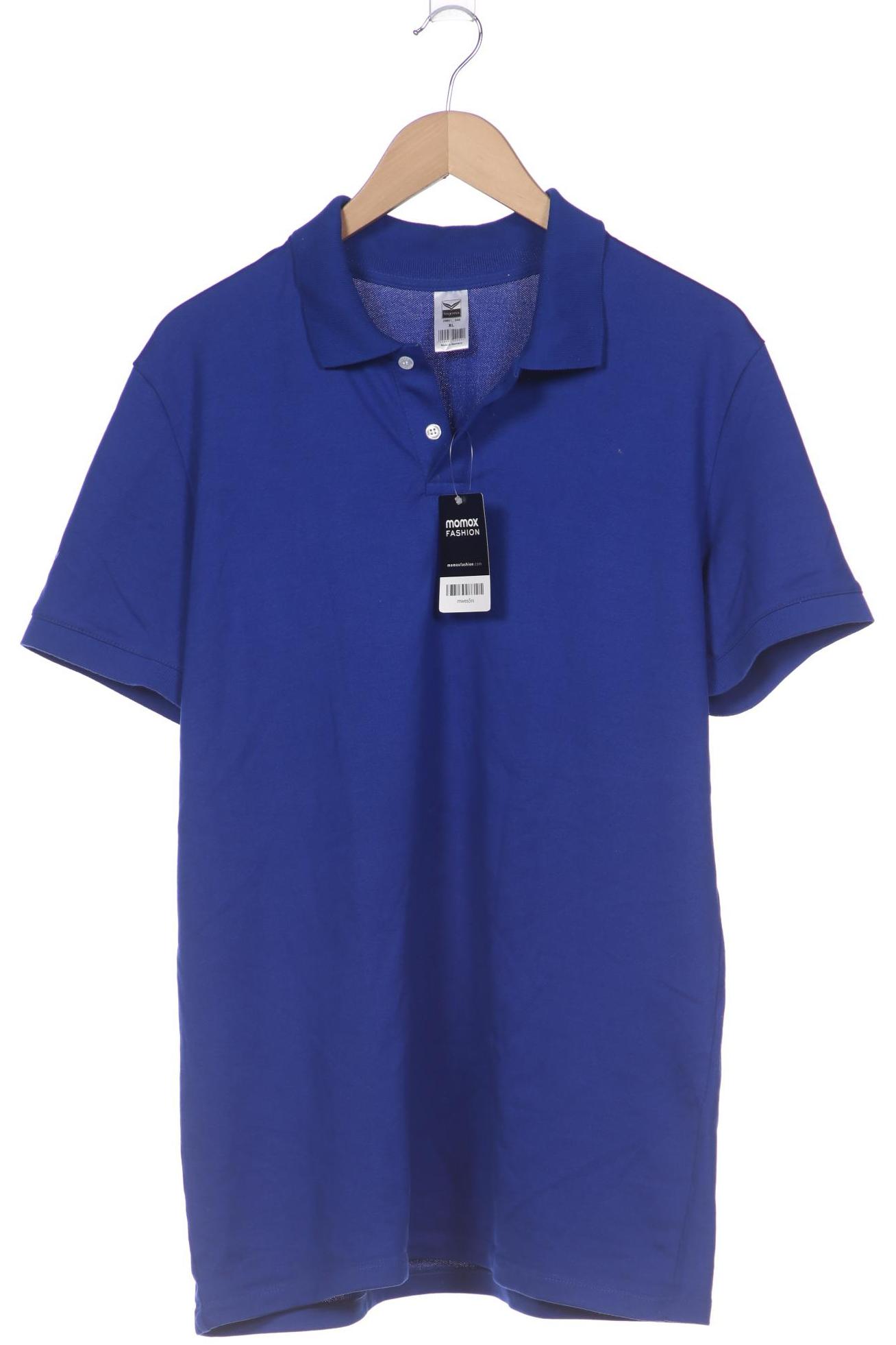

Trigema Herren Poloshirt, blau, Gr. 54