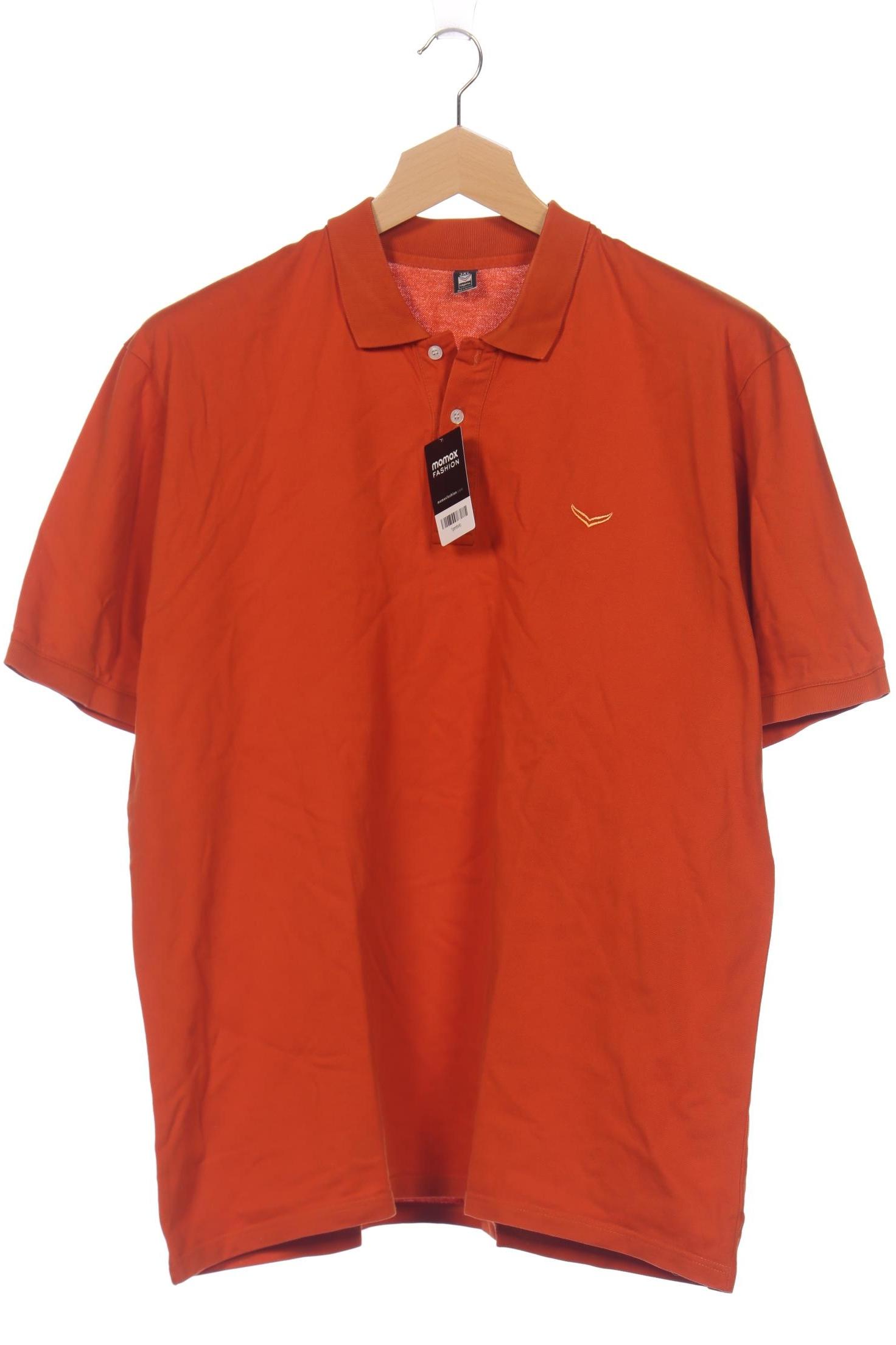 

Trigema Herren Poloshirt, orange, Gr. 58