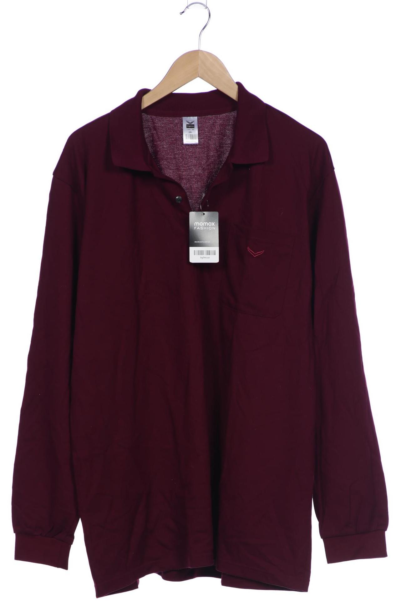 

Trigema Herren Poloshirt, bordeaux, Gr. 56