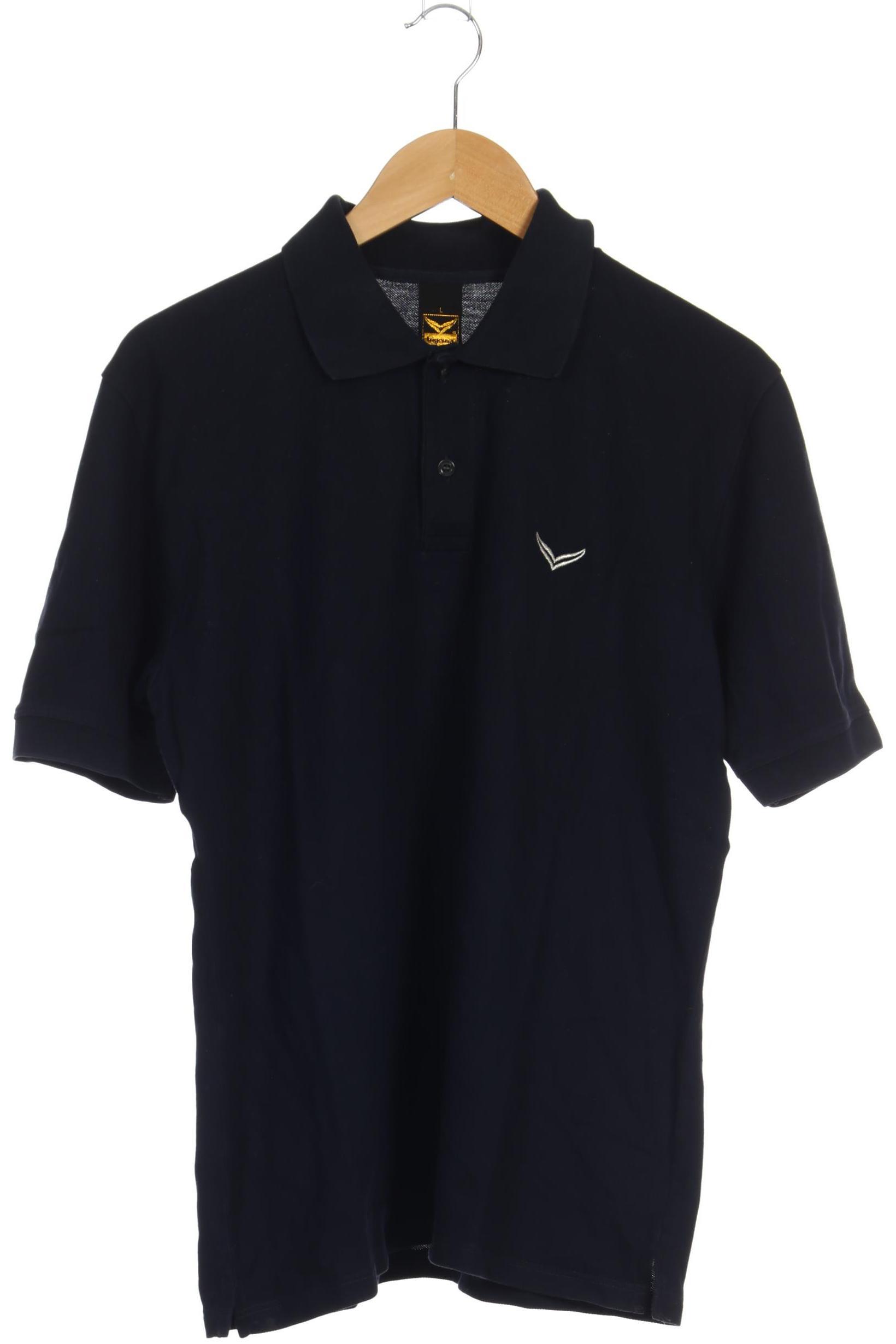 

Trigema Herren Poloshirt, blau, Gr.