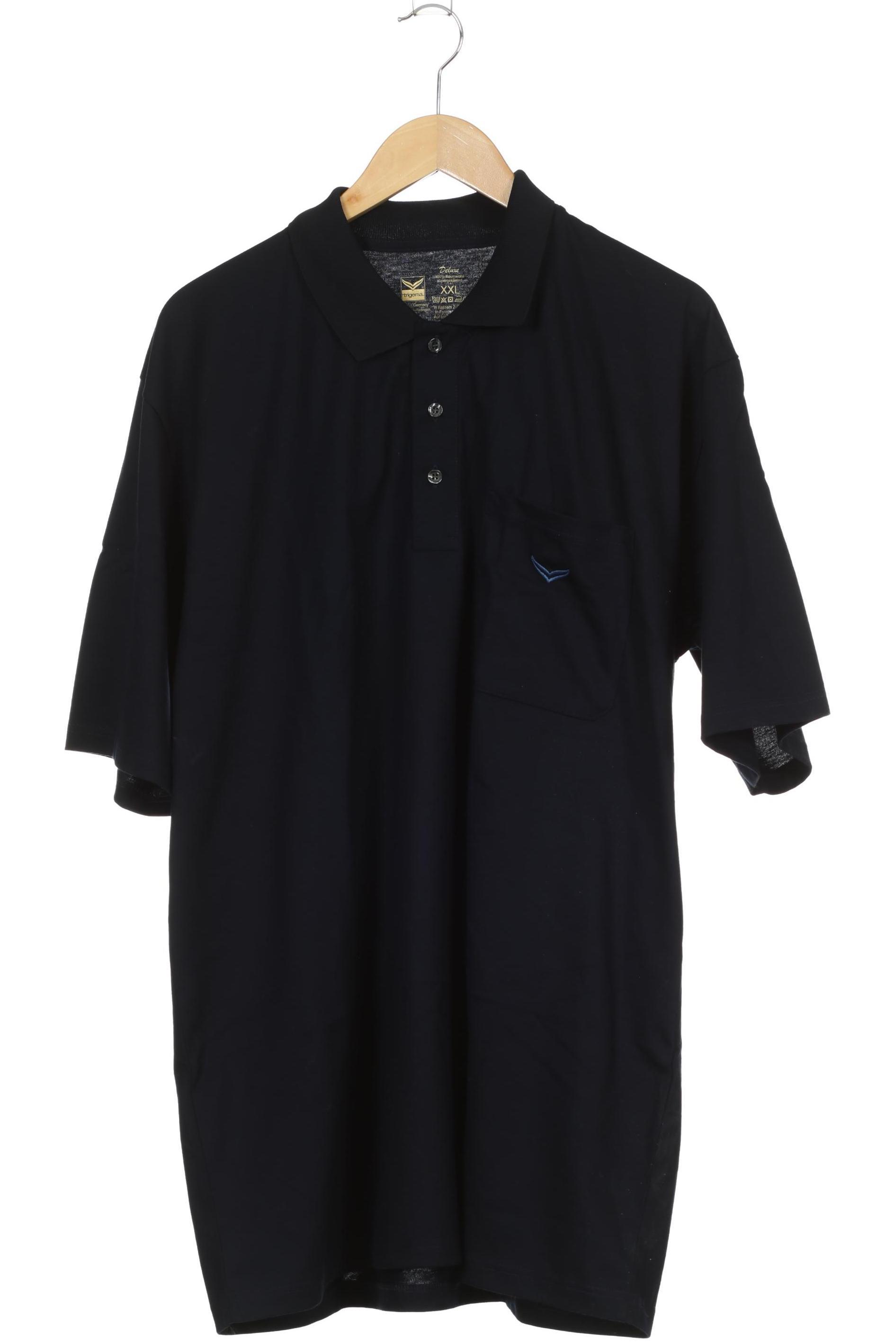 

Trigema Herren Poloshirt, blau, Gr.