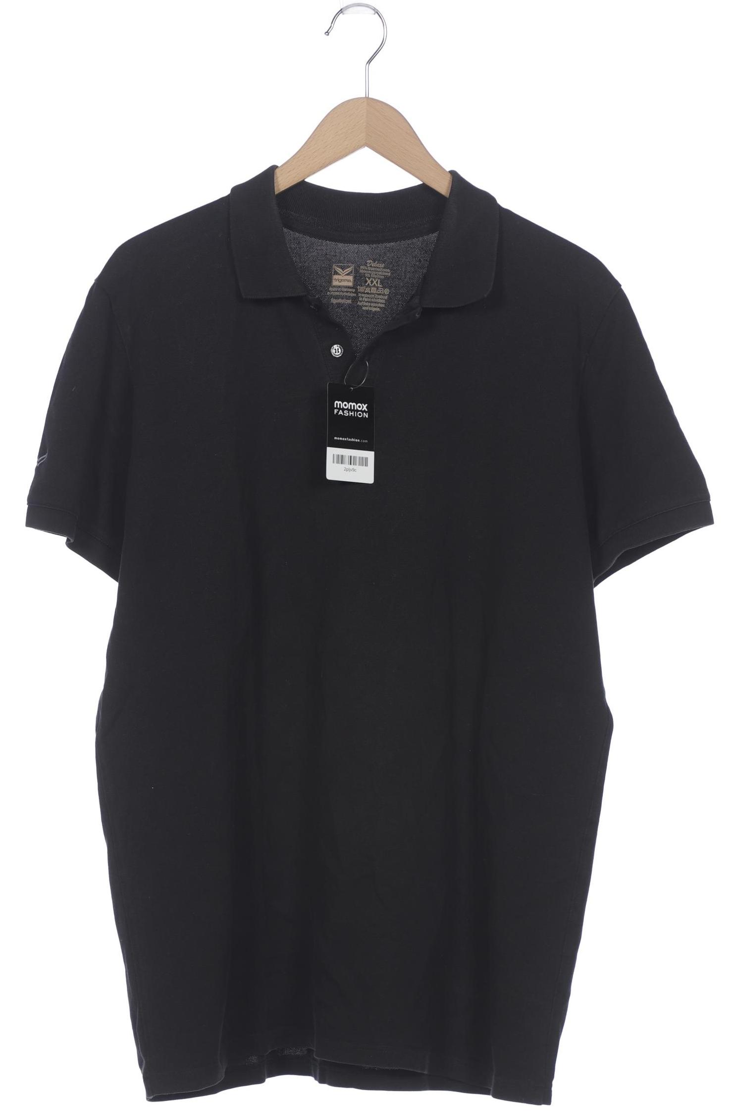 

Trigema Herren Poloshirt, schwarz, Gr. 56
