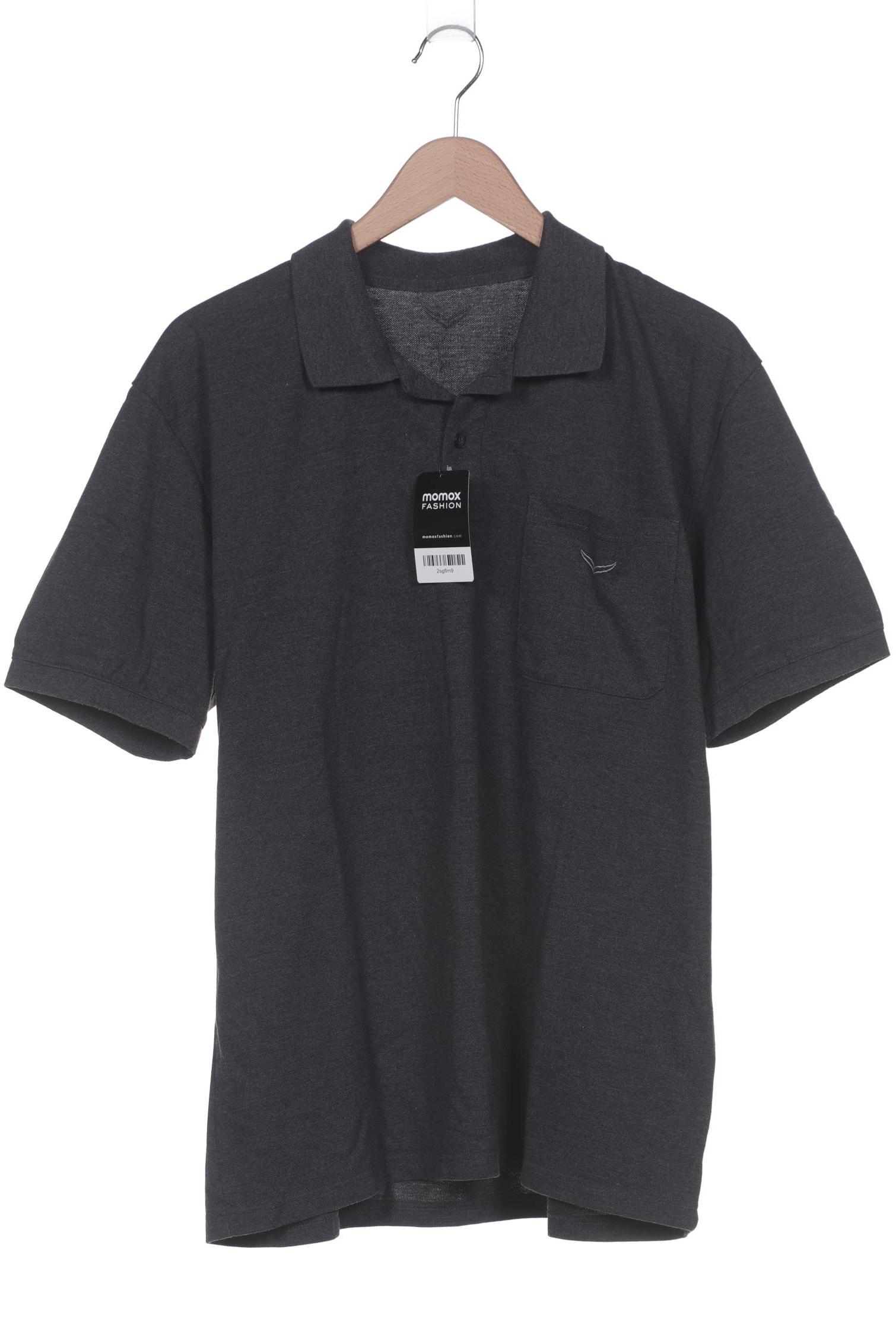 

Trigema Herren Poloshirt, grau, Gr. 54
