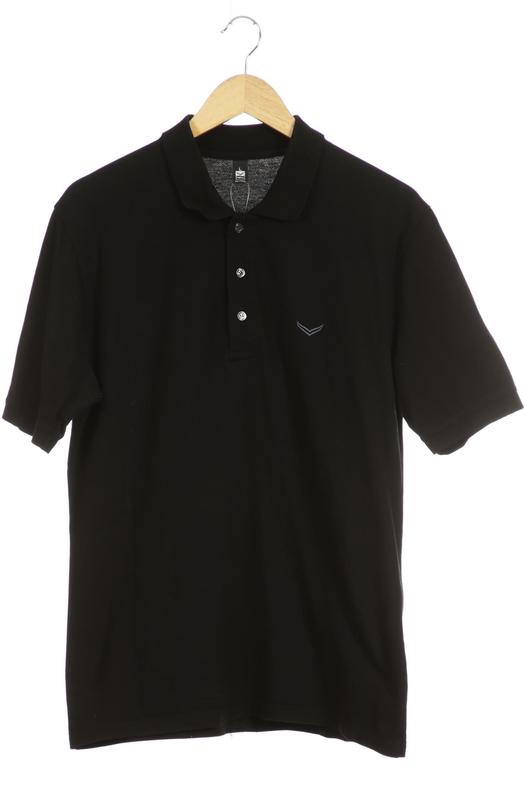 

Trigema Herren Poloshirt, schwarz, Gr.