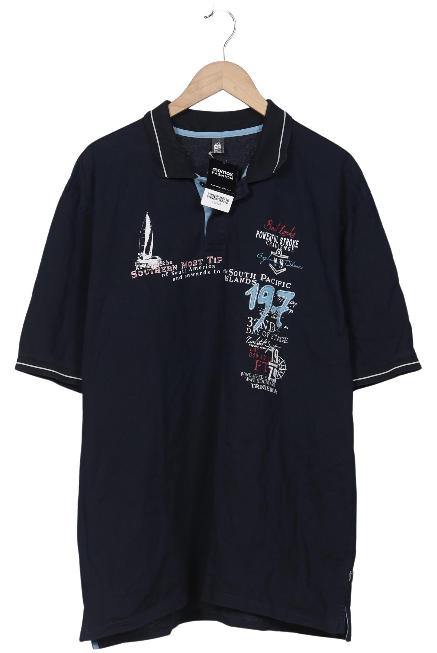 

Trigema Herren Poloshirt, marineblau, Gr. 58