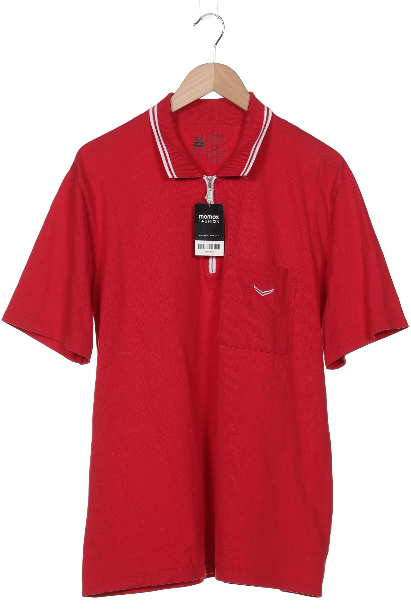 

Trigema Herren Poloshirt, rot, Gr. 54