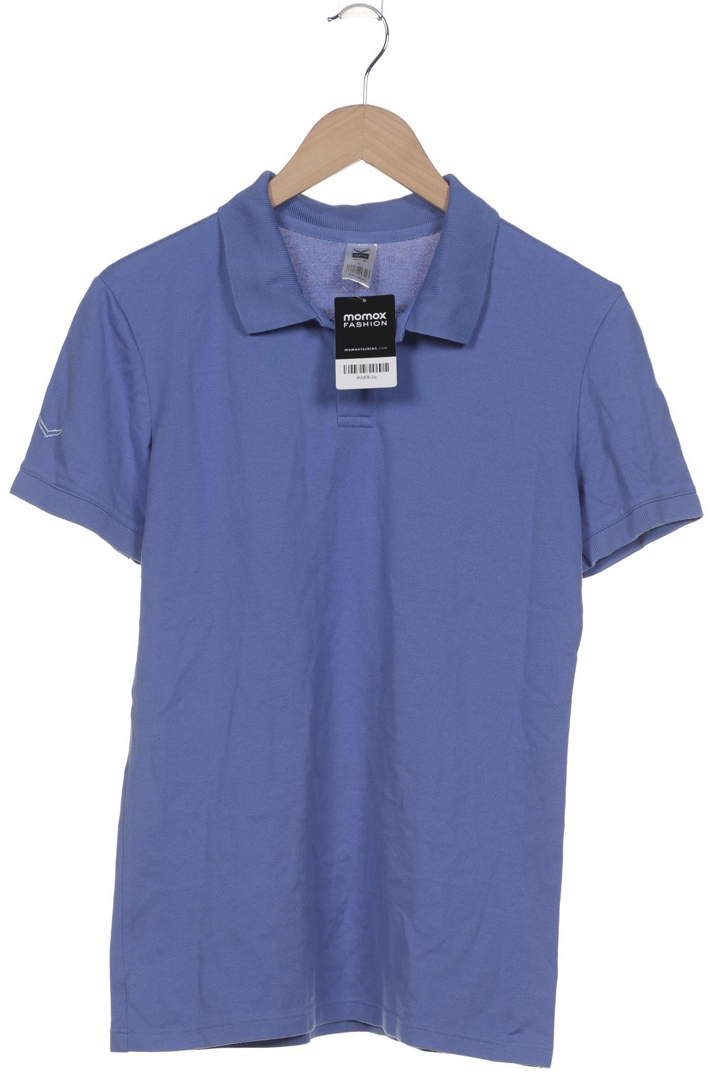 

Trigema Herren Poloshirt, blau, Gr. 52