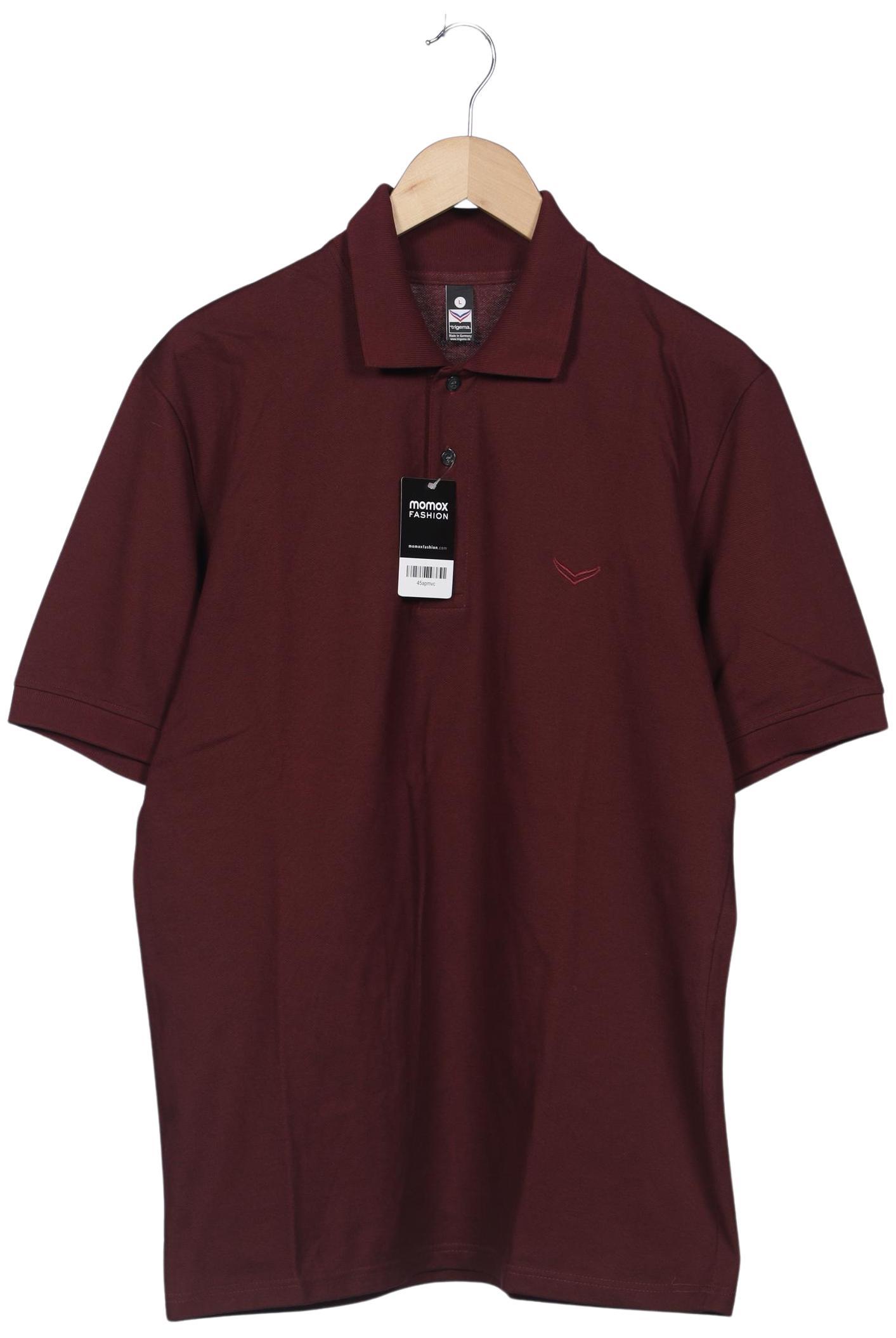 

Trigema Herren Poloshirt, bordeaux, Gr. 52