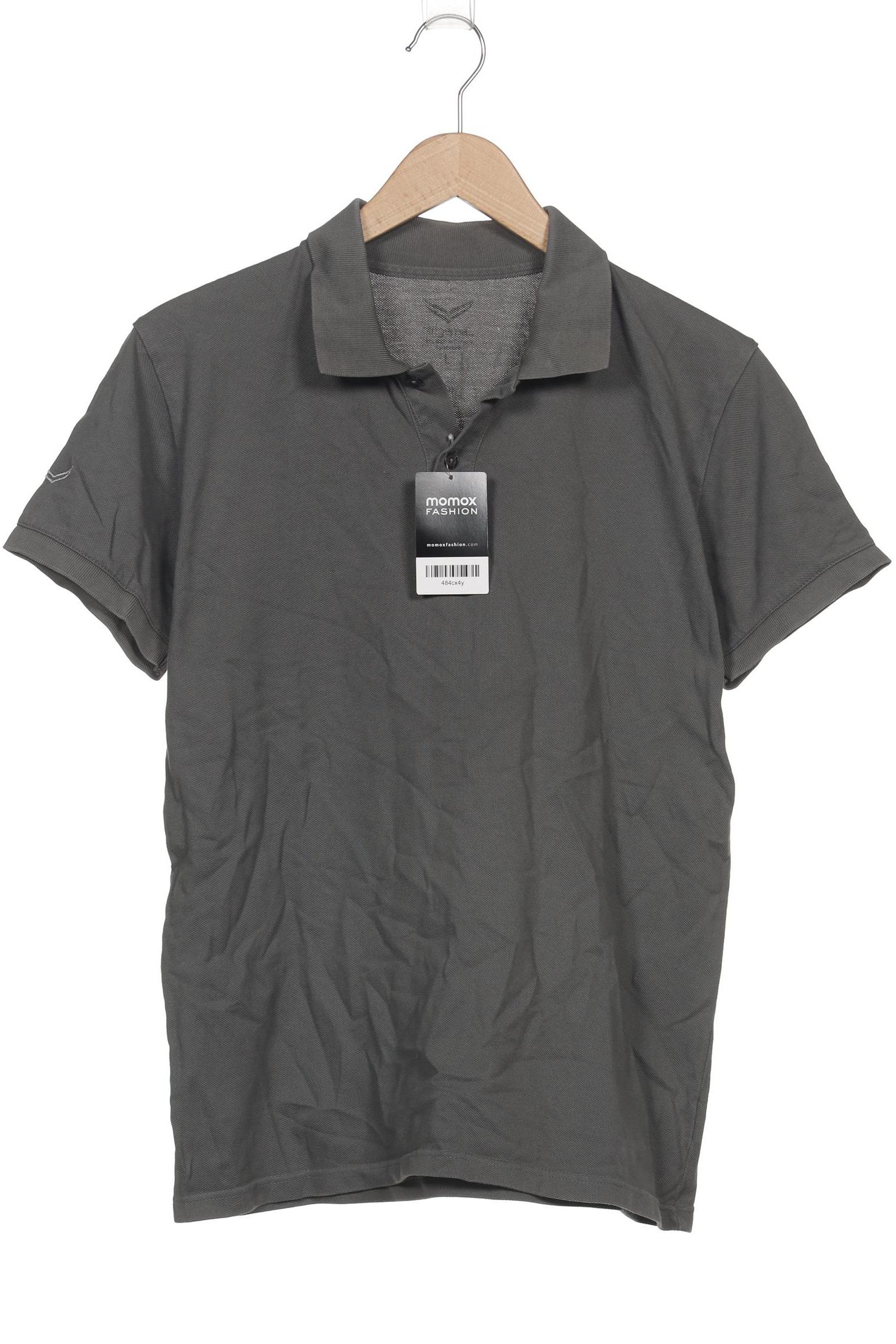 

Trigema Herren Poloshirt, grau, Gr. 52
