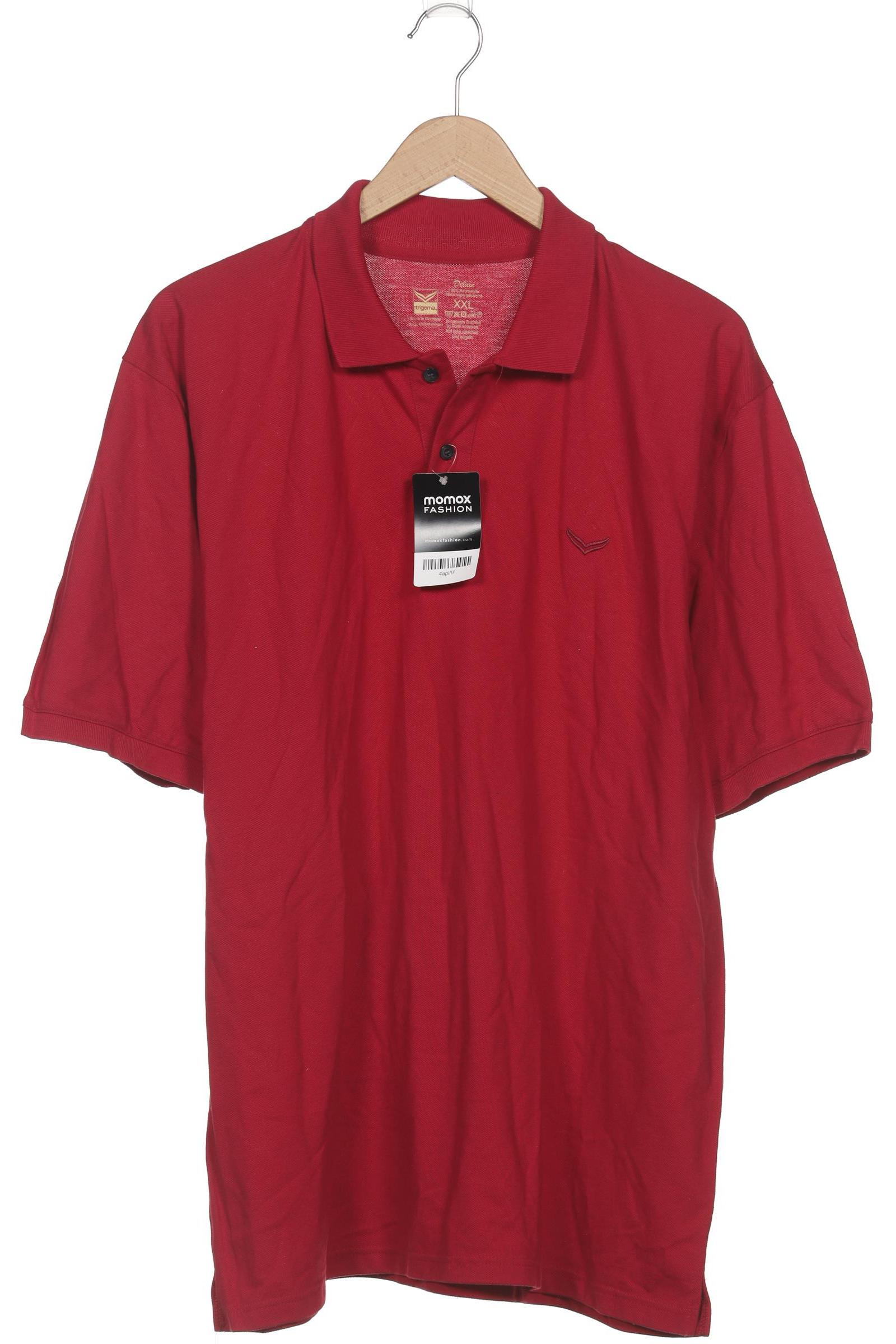 

Trigema Herren Poloshirt, bordeaux, Gr. 56